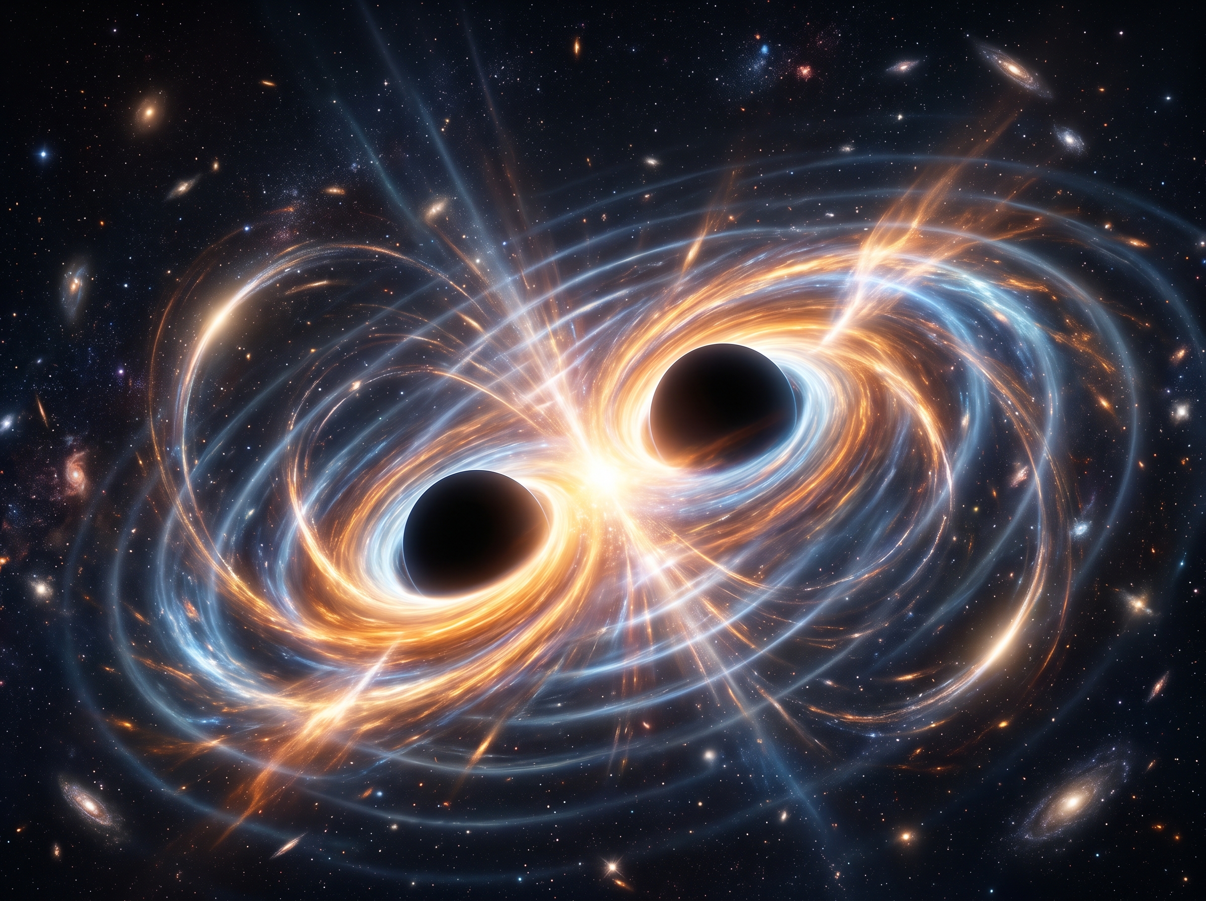 What Happens When Two Black Holes Collide? Inside the Most Violent, Invisible Event in the Universe